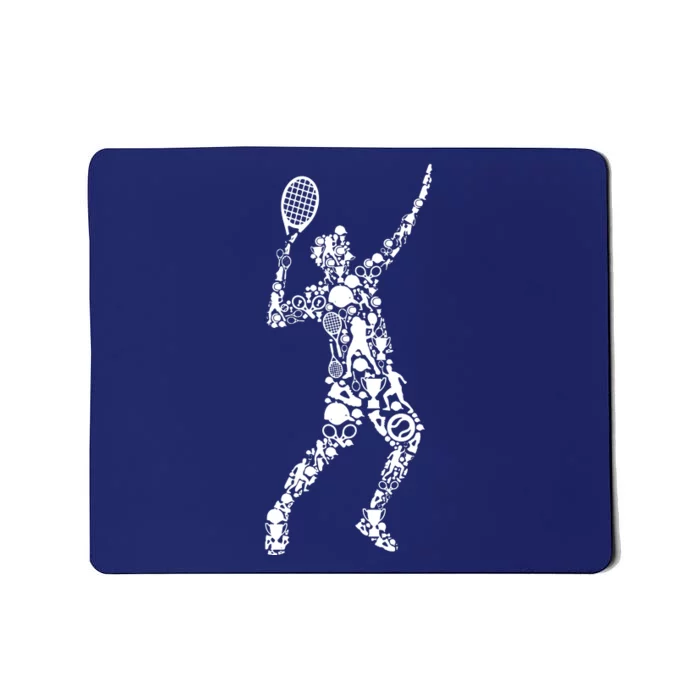 Tennis Player Mousepad