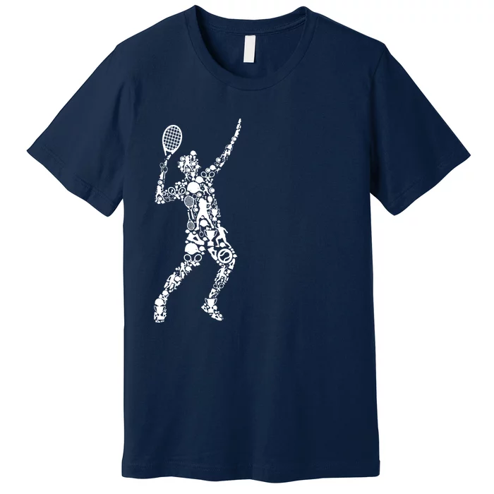 Tennis Player Premium T-Shirt