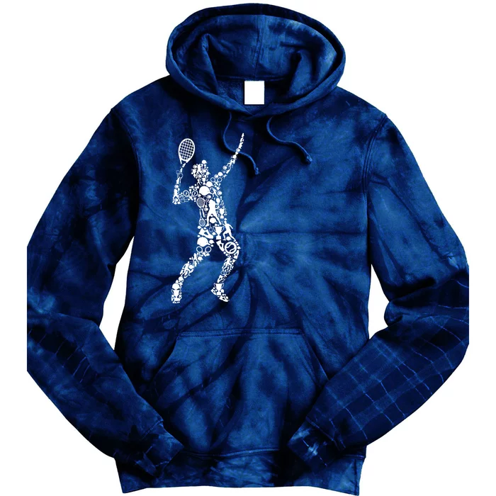 Tennis Player Tie Dye Hoodie