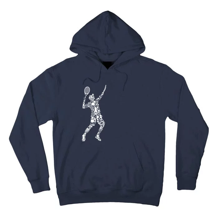 Tennis Player Tall Hoodie