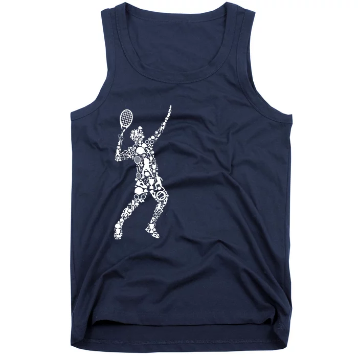 Tennis Player Tank Top