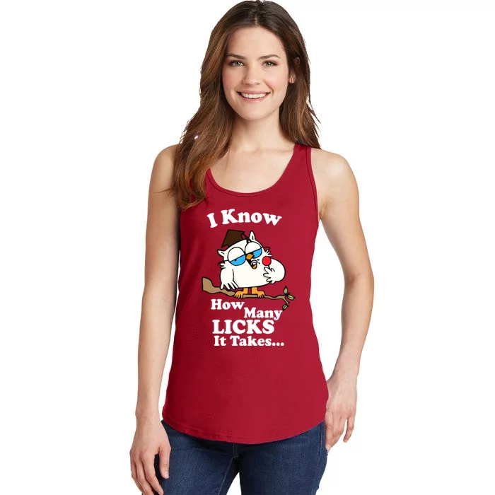 Tootsie Pop The Magic Number Ladies Essential Tank