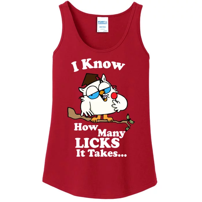 Tootsie Pop The Magic Number Ladies Essential Tank