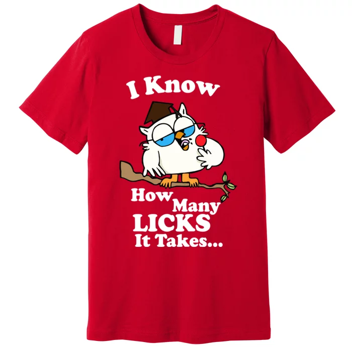 Tootsie Pop The Magic Number Premium T-Shirt