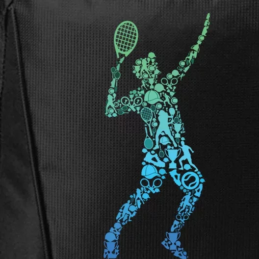 Tennis Player City Backpack