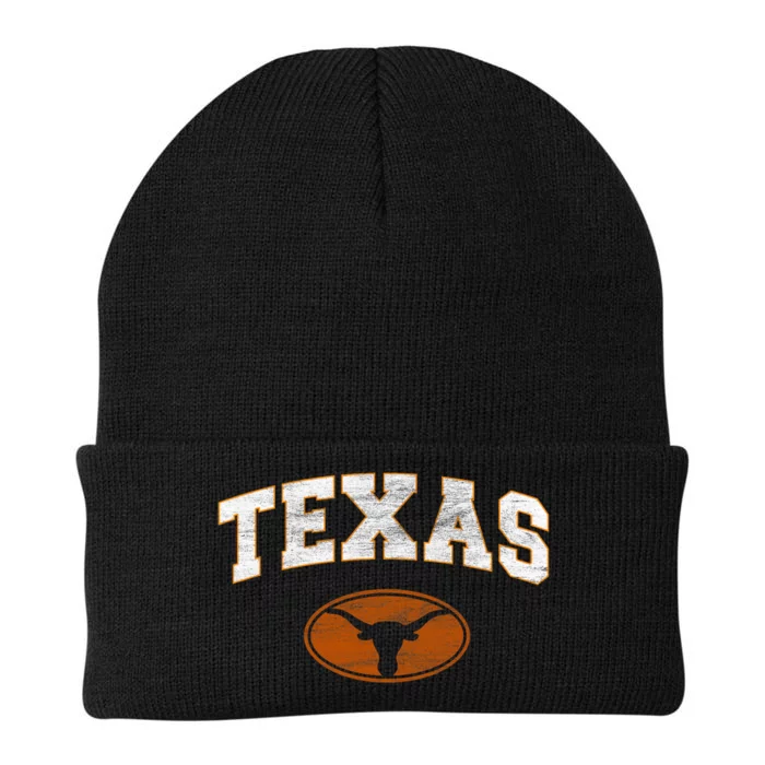 Texas Proud Texans Distressed Knit Cap Winter Beanie