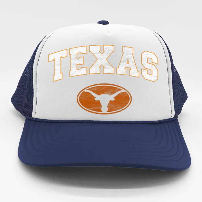 Texas Proud Texans Distressed Trucker Hat