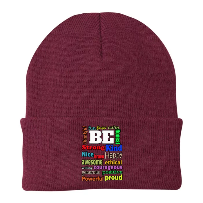 Teacher Positive Thinking Knit Cap Winter Beanie