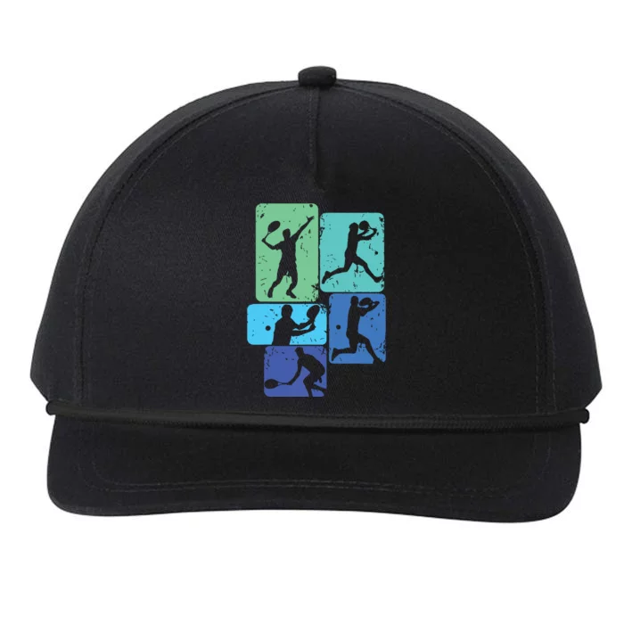 Tennis Player Snapback Five-Panel Rope Hat