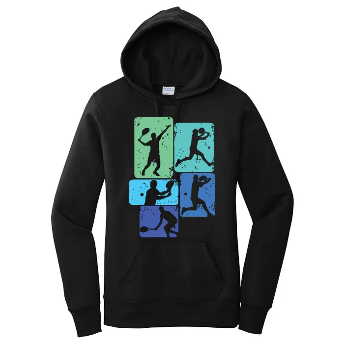 Tennis Player Women's Pullover Hoodie