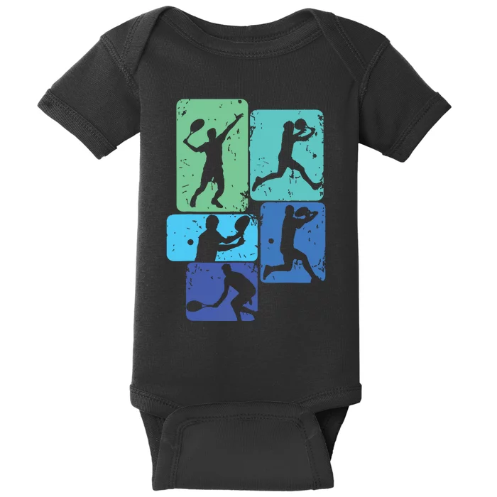 Tennis Player Baby Bodysuit