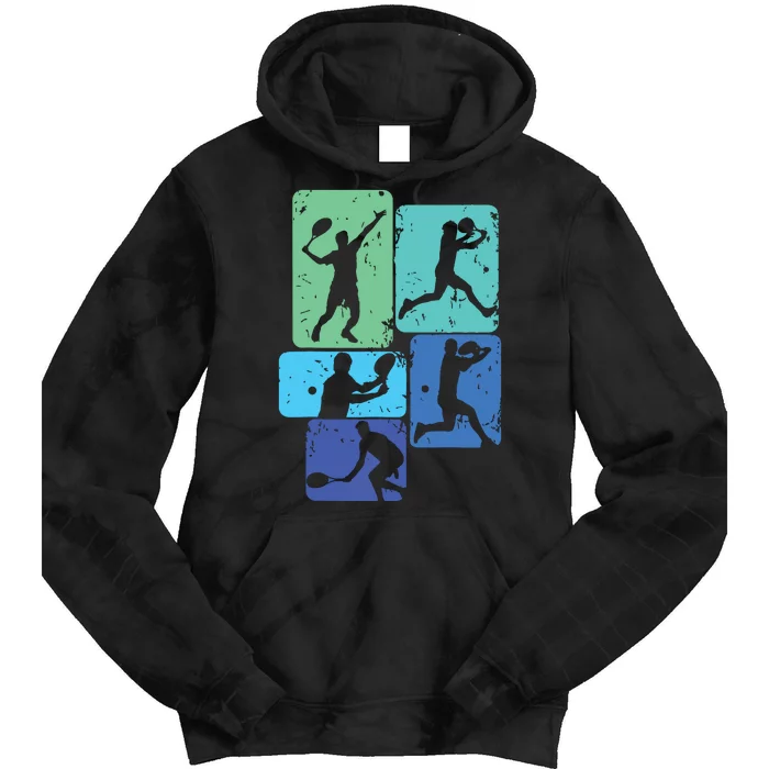 Tennis Player Tie Dye Hoodie