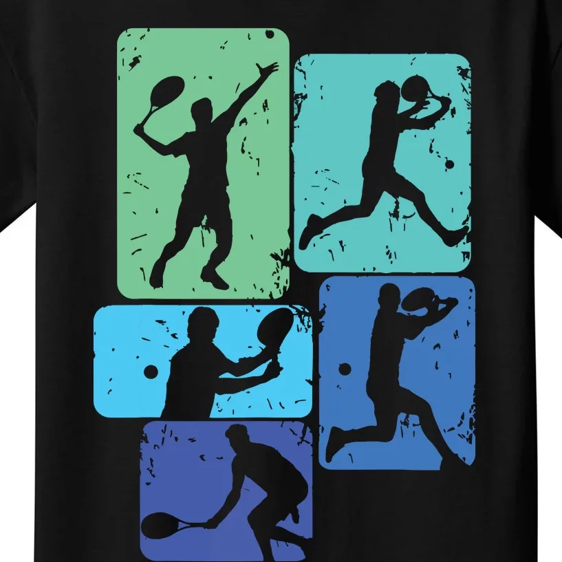 Tennis Player Kids T-Shirt