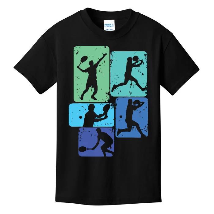 Tennis Player Kids T-Shirt