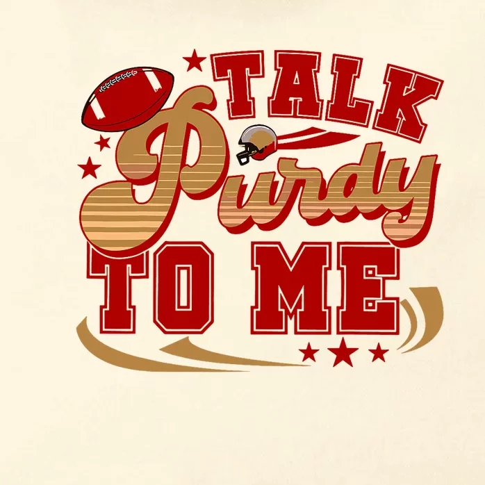 Talk Purty To Me Zip Tote Bag