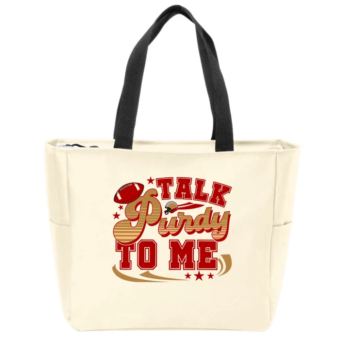 Talk Purty To Me Zip Tote Bag