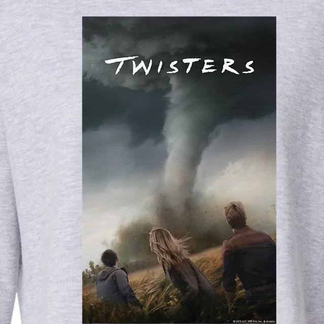 Twisters Poster Cropped Pullover Crew