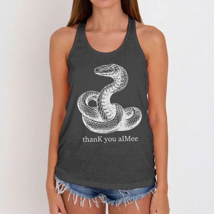 Tortured Poets Women's Knotted Racerback Tank