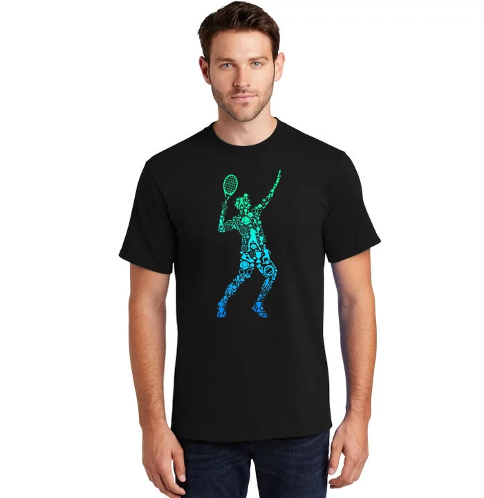 Tennis Player Tall T-Shirt