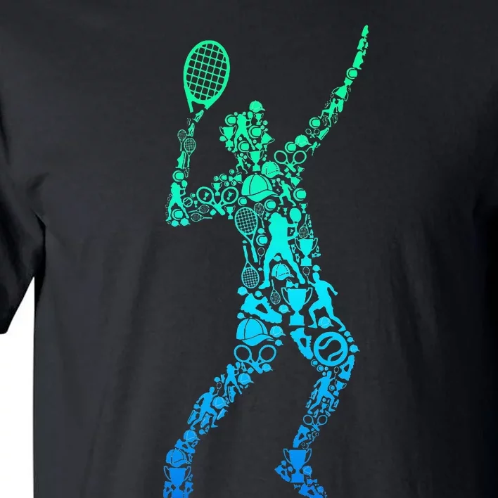 Tennis Player Tall T-Shirt