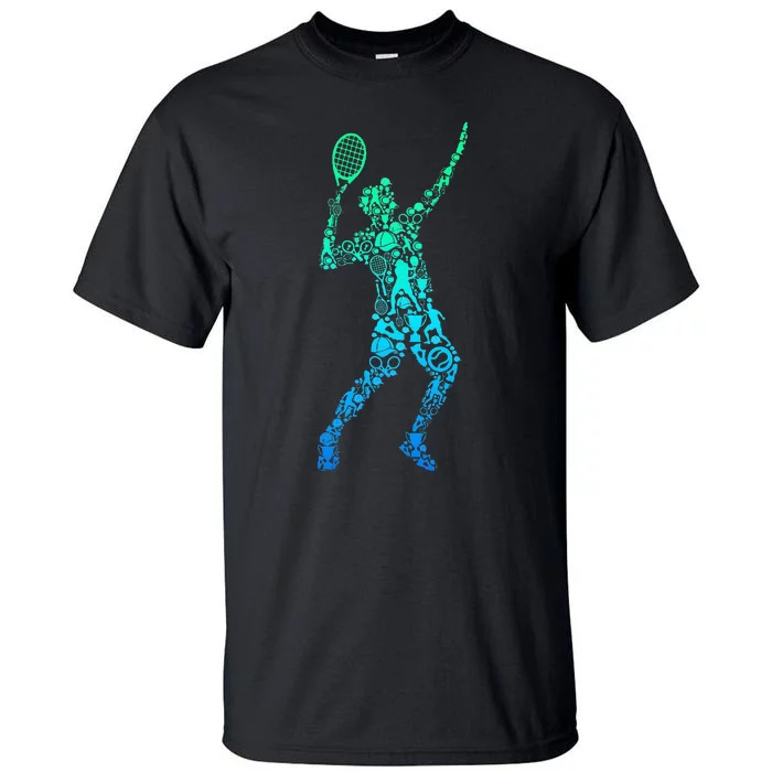 Tennis Player Tall T-Shirt