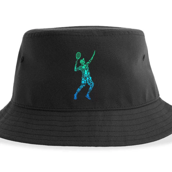 Tennis Player Sustainable Bucket Hat