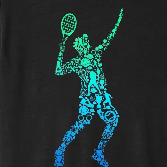 Tennis Player ChromaSoft Performance T-Shirt