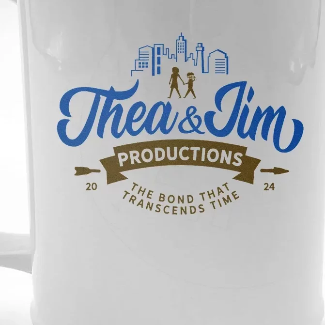 Thea&Jim Productions Front & Back Beer Stein