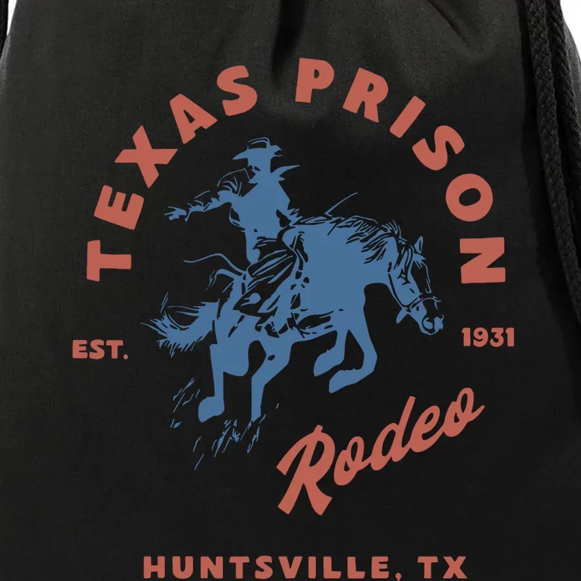 Texas Prison Drawstring Bag