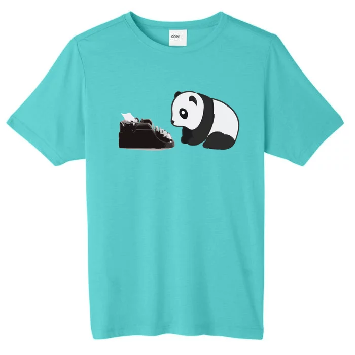 Typewriter Panda ChromaSoft Performance T-Shirt