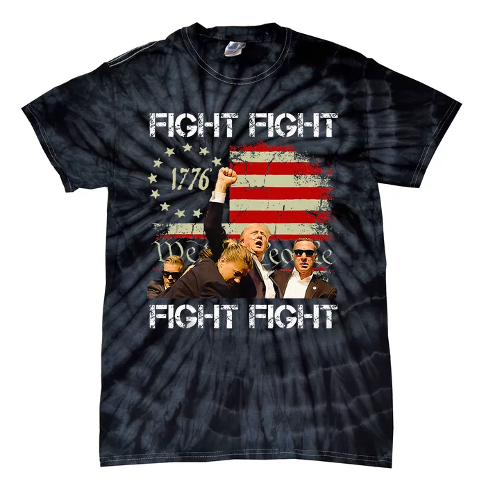 Trump Pennsylvania Trump 2024 Fight Tie-Dye T-Shirt