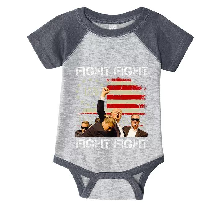 Trump Pennsylvania Trump 2024 Fight Infant Baby Jersey Bodysuit