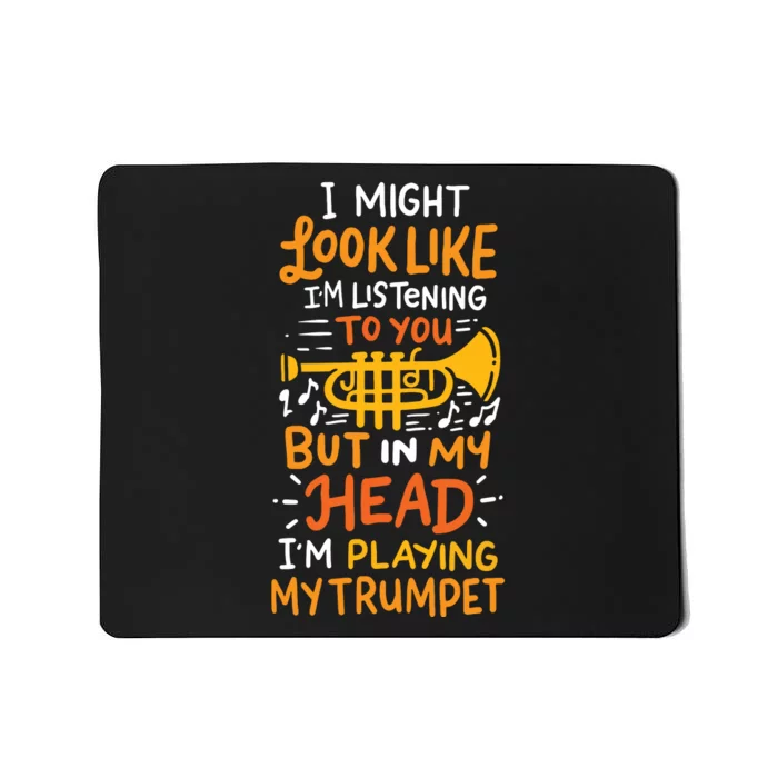 Trumpet Player Mousepad