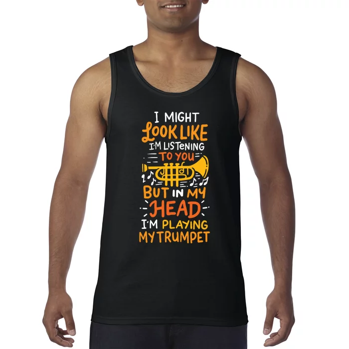 Trumpet Player Tank Top