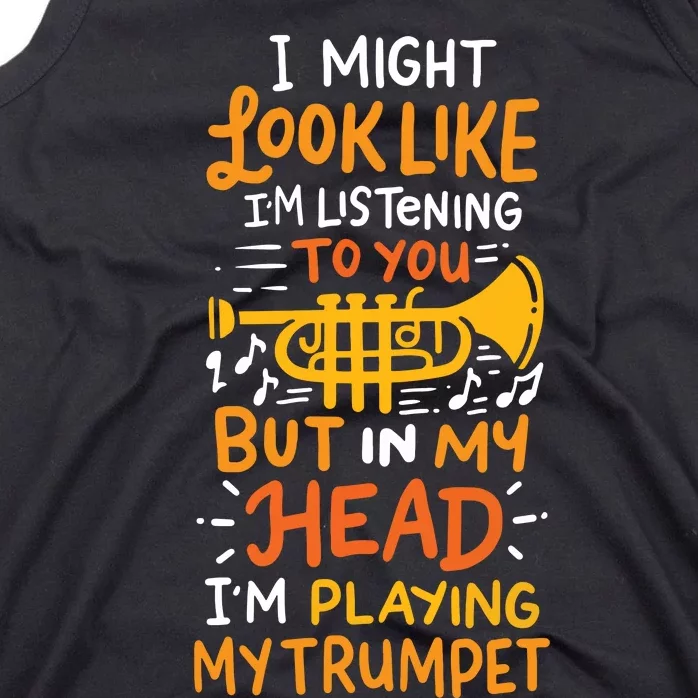 Trumpet Player Tank Top