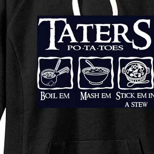 Taters Potatoes Women's Fleece Hoodie