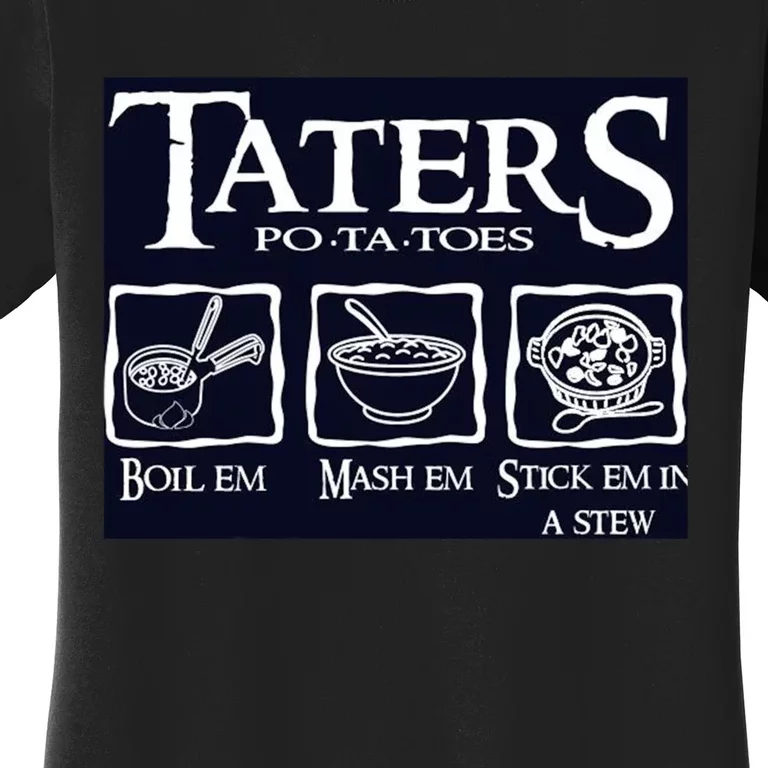 Taters Potatoes Women's T-Shirt