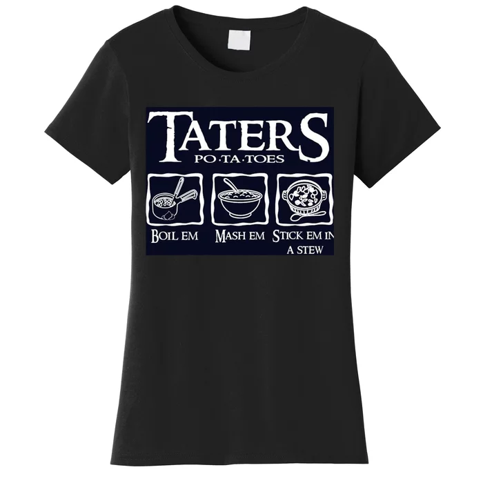 Taters Potatoes Women's T-Shirt