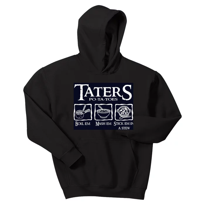 Taters Potatoes Kids Hoodie