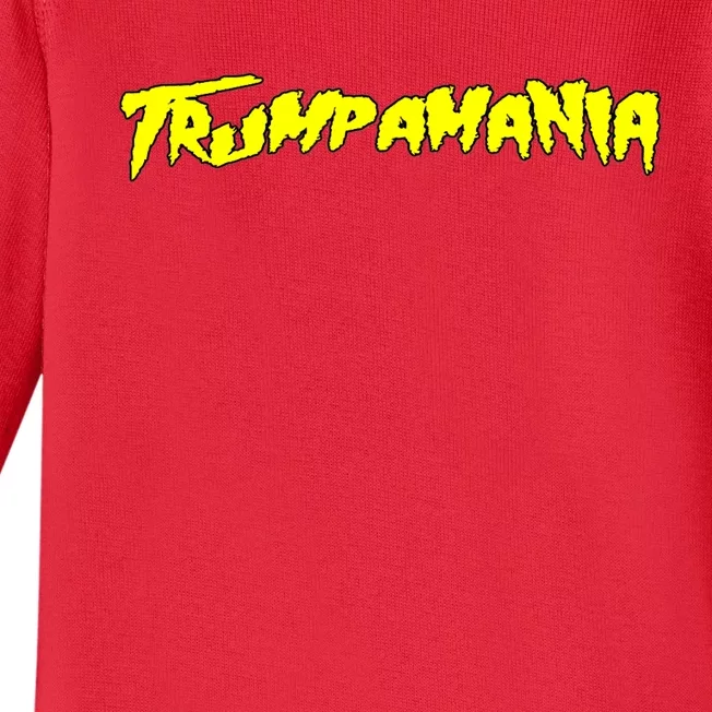 Trumpamania President Trump Rally Support Maga 4547 Baby Long Sleeve Bodysuit