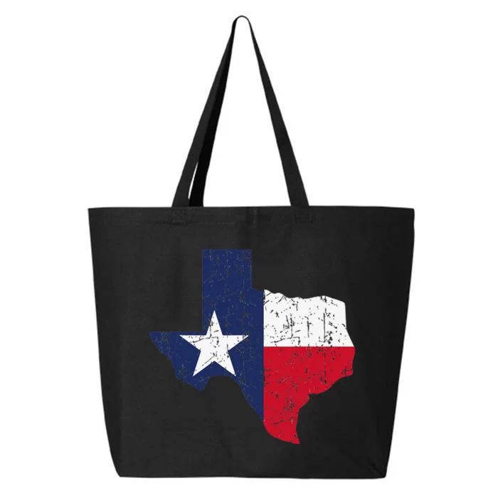 Texas Proud Texan Patriot American USA Flag Vintage Map 25L Jumbo Tote