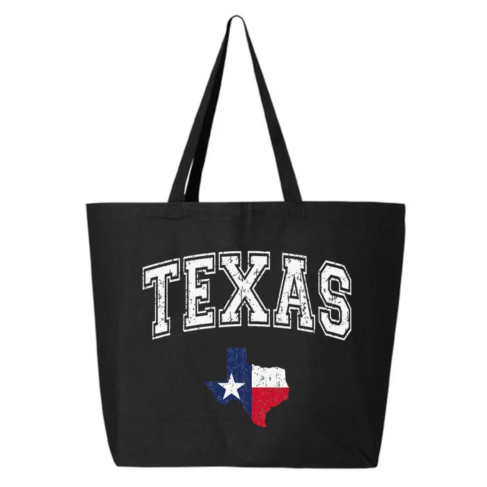 Texas Proud Texan Patriot American USA Flag Vintage Map 25L Jumbo Tote