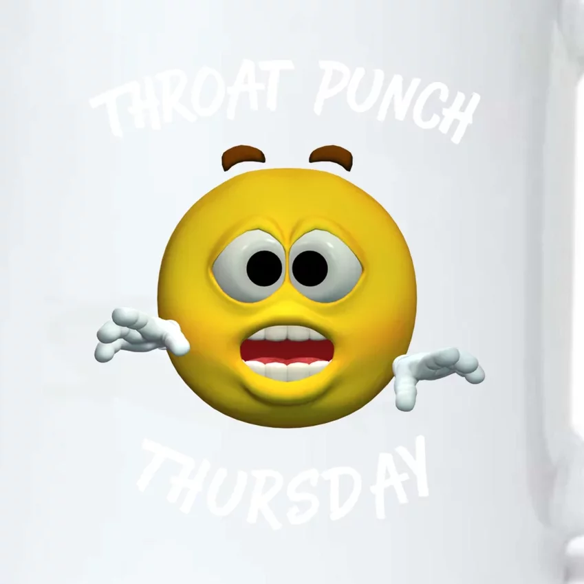 Throat Punch Thursday Sarcastic Cute Gift Black Color Changing Mug