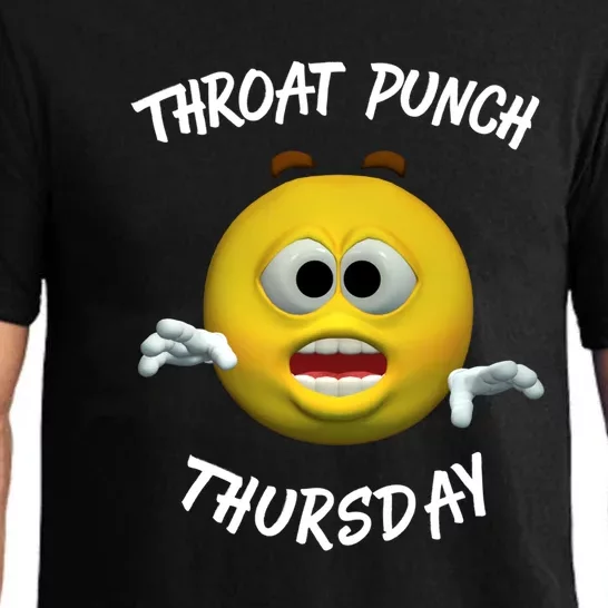 Throat Punch Thursday Sarcastic Cute Gift Pajama Set