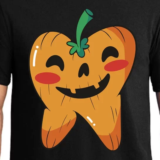 Tooth Pumpkin Pajama Set