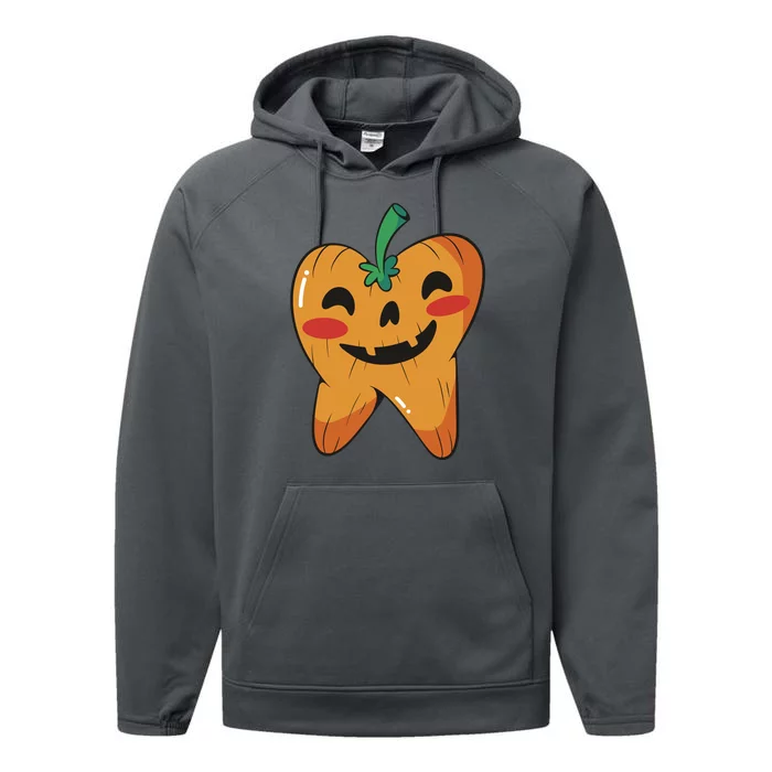 Tooth Pumpkin Performance Fleece Hoodie