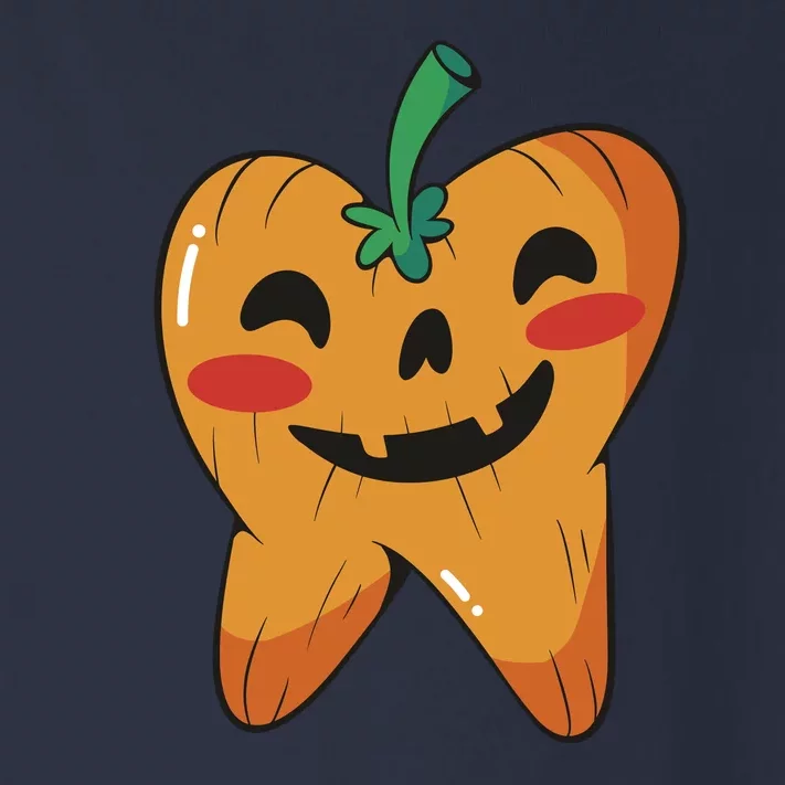 Tooth Pumpkin Toddler Long Sleeve Shirt