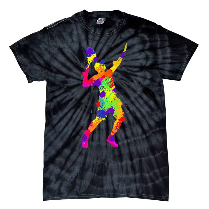 Tennis Player Tie-Dye T-Shirt