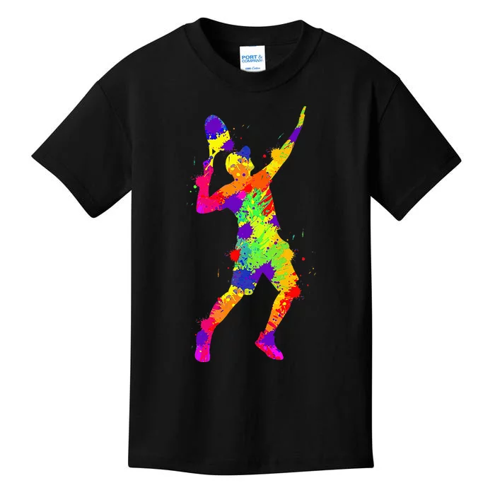 Tennis Player Kids T-Shirt