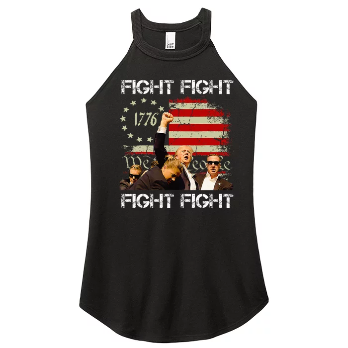 Trump Pennsylvania Trump 2024 Fight! Women’s Perfect Tri Rocker Tank